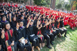 USC Gould Commencement 2013