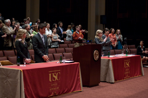 Moot Court 2010 crowd