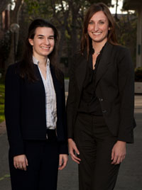 Dana Vessey and Megan Braziel