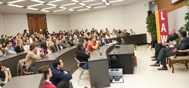 Justice Anthony M. Kennedy addresses USC Law students
