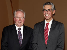 Fletcher and USC Law Dean Robert K. Rasmussen