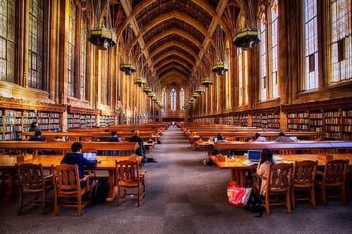 Law library.