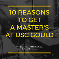 10 reasons to get a master’s at USC Gould