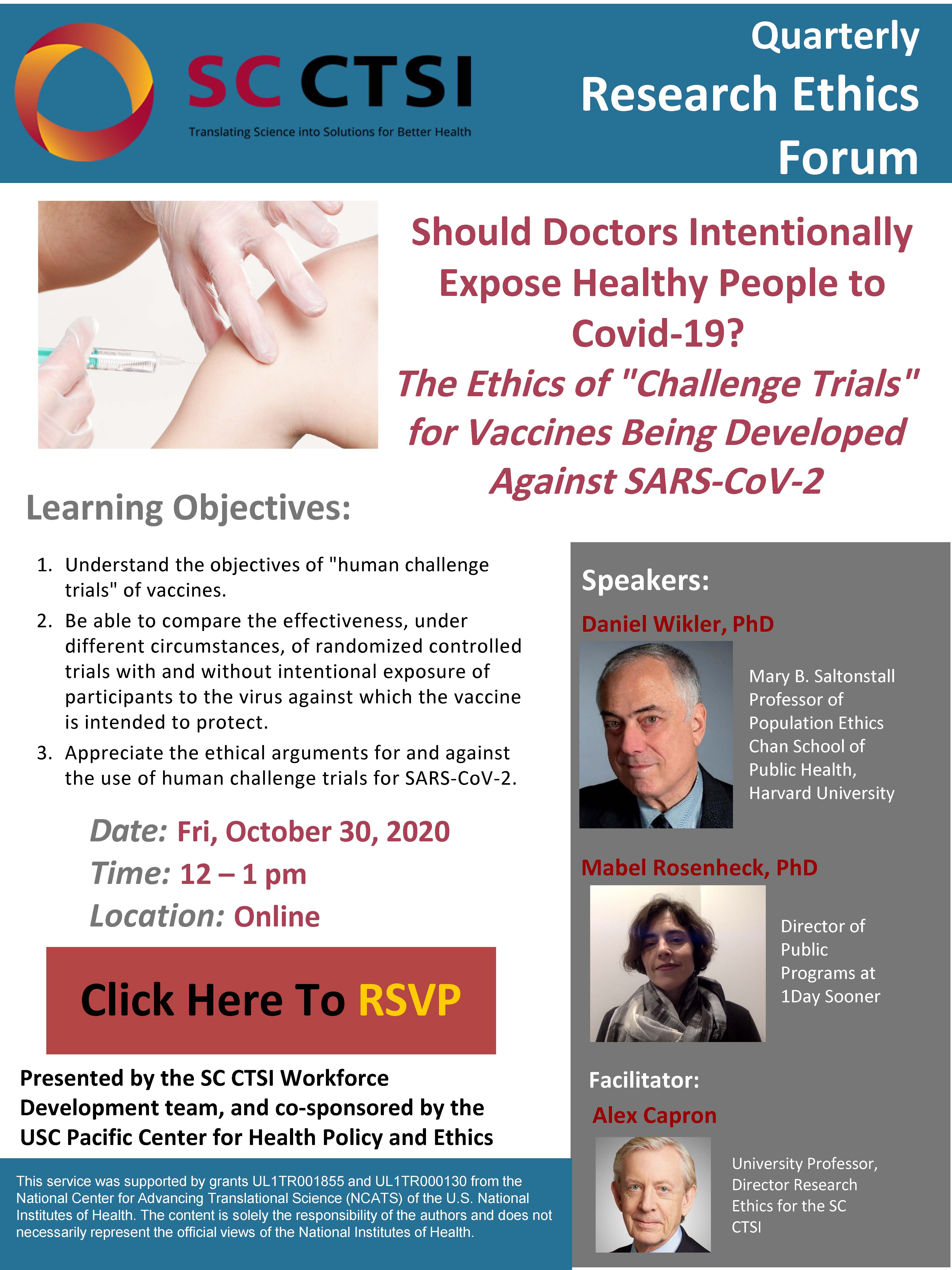 Should Doctors Intentionally Expose Healthy People to Covid-19?