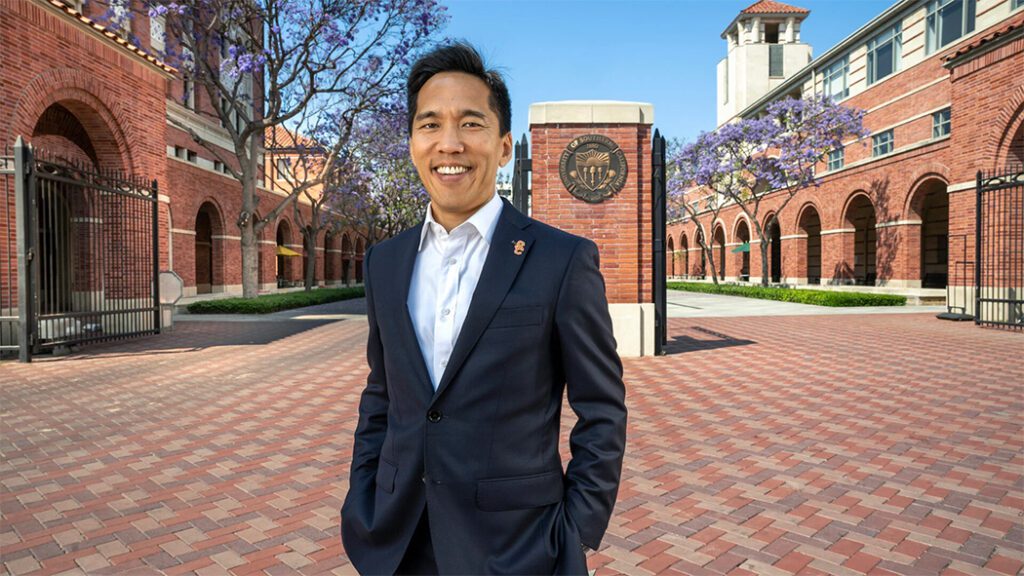 Beong-Soo Kim is serving as USC’s interim president starting July 1. (USC Photo/Gus Ruelas)