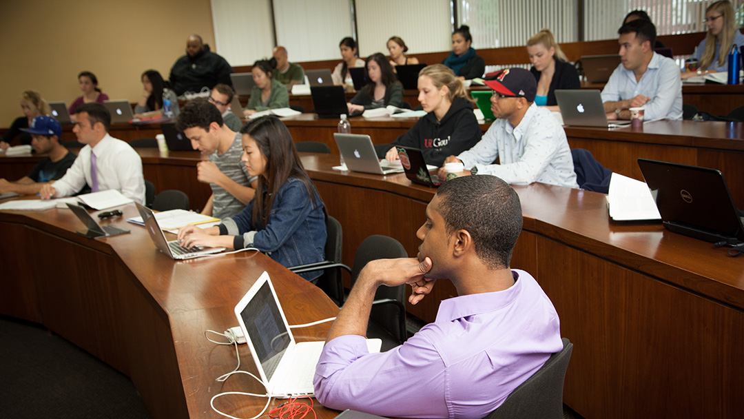 USC Gould students in the classroom